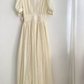 Lovely Short Sleeve Chiffon Prom Dress Ruffles Lace A-Line Evening Dress C8750