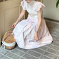 Robe de bal de princesse bustier à volants en satin long, robe de soirée C8117