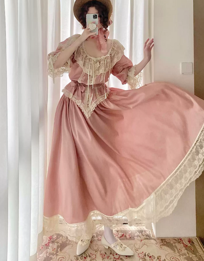 Robe de bal de princesse bustier à volants en satin long, robe de soirée C8117