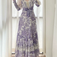 Robe de bal de princesse bustier à volants en satin long, robe de soirée C8117