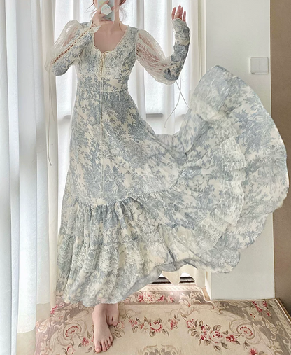 Robe de bal de princesse bustier à volants en satin long, robe de soirée C8117