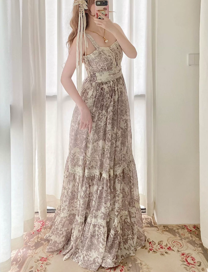 Robe de bal de princesse bustier à volants en satin long, robe de soirée C8117
