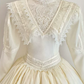 Robe de bal de princesse bustier à volants en satin long, robe de soirée C8117