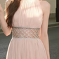 Robe de bal de princesse bustier à volants en satin long, robe de soirée C8117