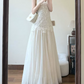 Robe de bal de princesse bustier à volants en satin long, robe de soirée C8117