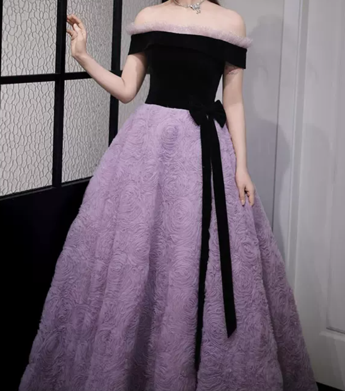 Robe de bal de princesse bustier à volants en satin long, robe de soirée C8117