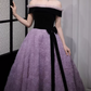 Robe de bal de princesse bustier à volants en satin long, robe de soirée C8117