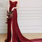 Robe de bal de princesse bustier à volants en satin long, robe de soirée C8117