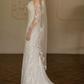 Exquisite Strapless Sequins Wedding Dresses Lace Mermaid Bridal Dress C8825