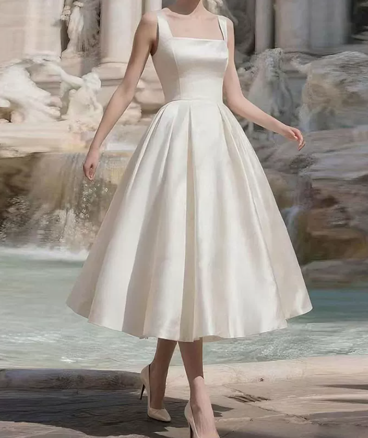 Superbe robe de mariée sirène bustier en satin et tulle, longue et en dentelle, C4563