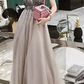 Robe de bal de princesse bustier à volants en satin long, robe de soirée C8117