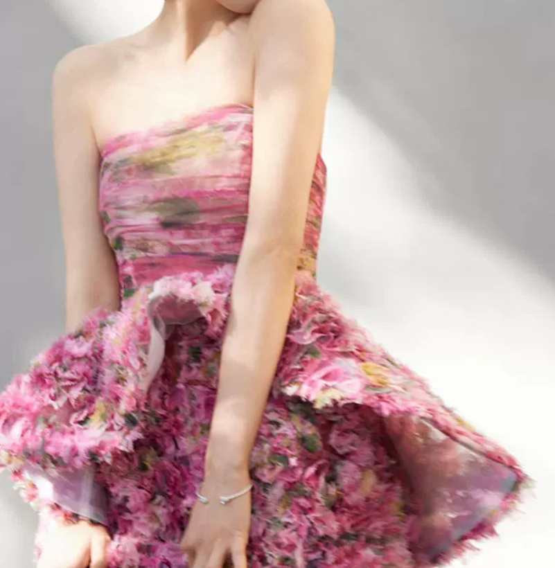 Robe de bal de princesse bustier à volants en satin long, robe de soirée C8117