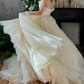 Superbe robe de mariée sirène bustier en satin et tulle, longue et en dentelle, C4563