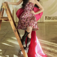 Glamorous Strapless Pink Homecoming Dress Sequins A-Line Birthday Dress C8841