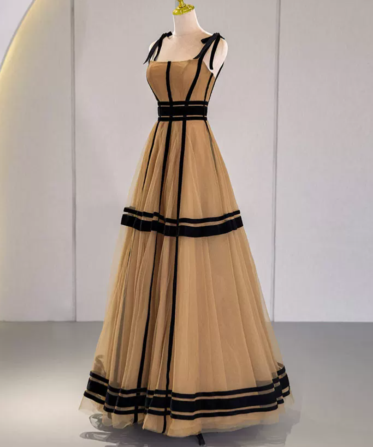 Robe de bal de princesse bustier à volants en satin long, robe de soirée C8117