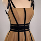 Robe de bal de princesse bustier à volants en satin long, robe de soirée C8117