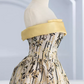 Robe de bal de princesse bustier à volants en satin long, robe de soirée C8117