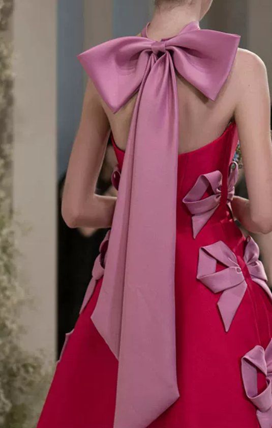 Robe de bal de princesse bustier à volants en satin long, robe de soirée C8117