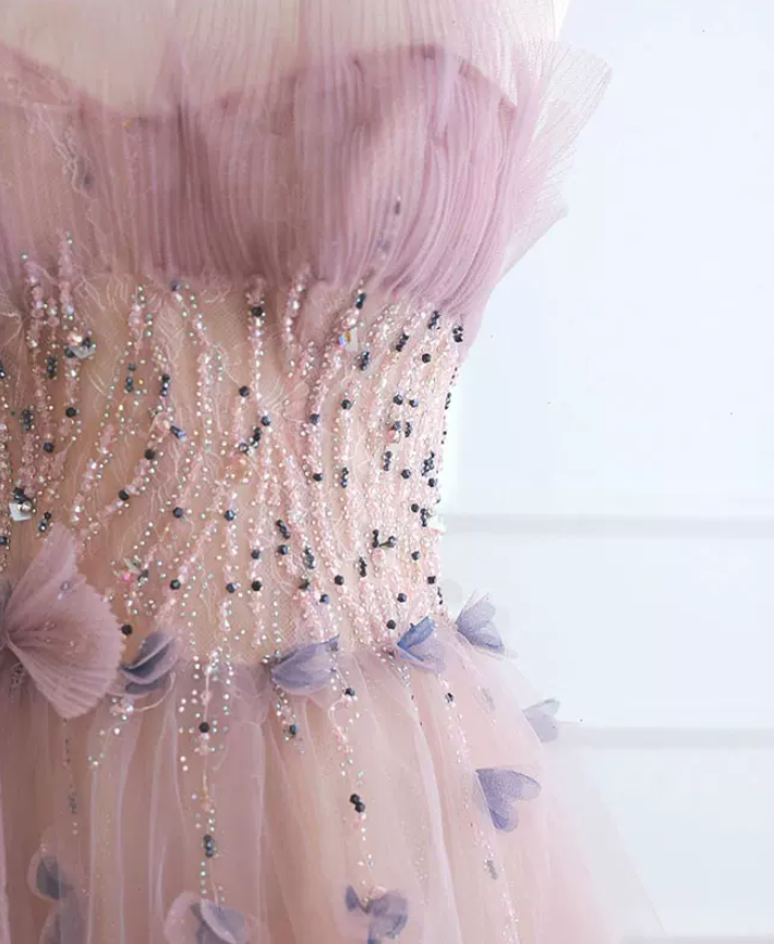 Robe de bal de princesse bustier à volants en satin long, robe de soirée C8117