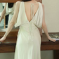 Robe de bal de princesse bustier à volants en satin long, robe de soirée C8117