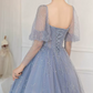 Robe de bal de princesse bustier à volants en satin long, robe de soirée C8117