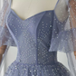 Robe de bal de princesse bustier à volants en satin long, robe de soirée C8117