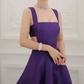 Robe de bal de princesse bustier à volants en satin long, robe de soirée C8117