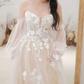 Superbe robe de mariée sirène bustier en satin et tulle, longue et en dentelle, C4563