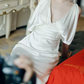 Superbe robe de mariée sirène bustier en satin et tulle, longue et en dentelle, C4563