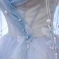 Robe de bal de princesse bustier à volants en satin long, robe de soirée C8117
