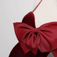 Robe de bal de princesse bustier à volants en satin long, robe de soirée C8117