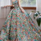 Dreamy Strapless Floral Prom Dress Sequins A-Line Evening Dress C8942