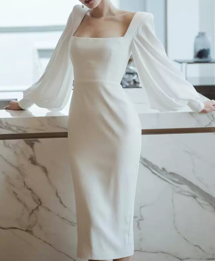 Robe de bal de princesse bustier à volants en satin long, robe de soirée C8117