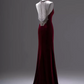 Robe de bal de princesse bustier à volants en satin long, robe de soirée C8117