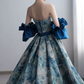 Robe de bal de princesse bustier à volants en satin long, robe de soirée C8117