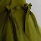 Robe de bal de princesse bustier à volants en satin long, robe de soirée C8117