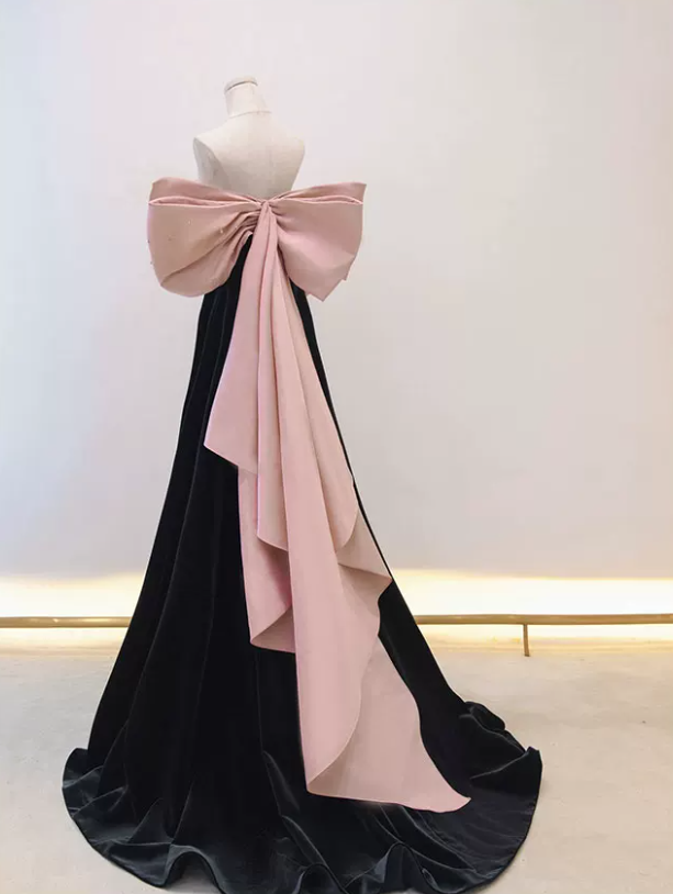 Robe de bal de princesse bustier à volants en satin long, robe de soirée C8117