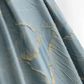 Enchanting Strapless Blue Prom Dress Ruffles Jacquard Tulle A-Line Evening Dress C8989