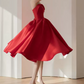 Mini robe de soirée en satin, sans bretelles, sans manches, ligne a, simple, C899