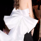 Robe de bal de princesse bustier à volants en satin long, robe de soirée C8117
