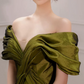 Robe de bal de princesse bustier à volants en satin long, robe de soirée C8117