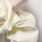 Sleek Ruffled Off-Shoulder Homecoming Dress Satin Sheath Birthday Dress C9012