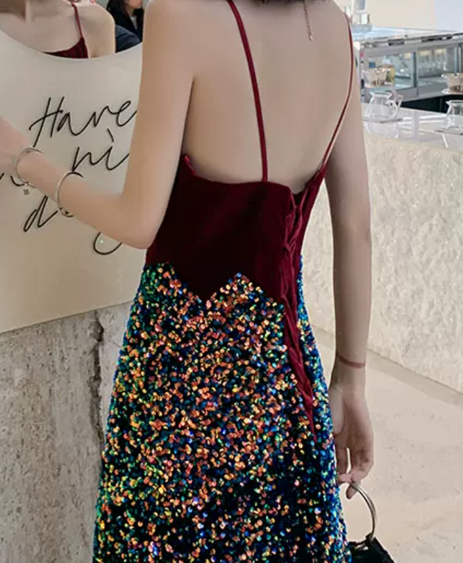 Robe de bal de princesse bustier à volants en satin long, robe de soirée C8117