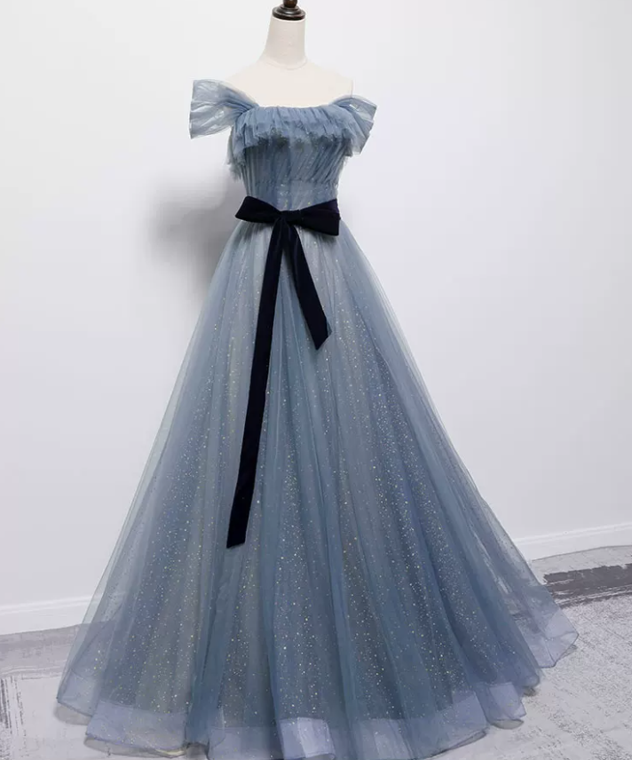 Robe de bal de princesse bustier à volants en satin long, robe de soirée C8117