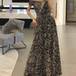 Robe de bal de princesse bustier à volants en satin long, robe de soirée C8117