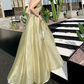 Robe de bal de princesse bustier à volants en satin long, robe de soirée C8117