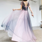 Robe de bal de princesse bustier à volants en satin long, robe de soirée C8117
