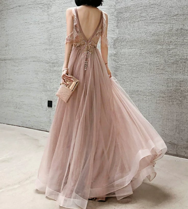 Robe de bal de princesse bustier à volants en satin long, robe de soirée C8117