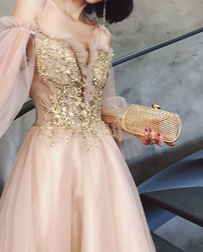 Robe de bal de princesse bustier à volants en satin long, robe de soirée C8117