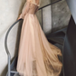 Robe de bal de princesse bustier à volants en satin long, robe de soirée C8117